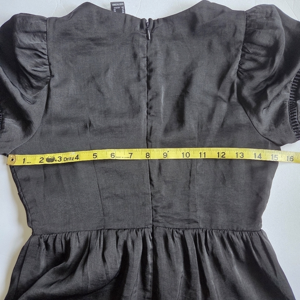 Forever 21 Black Short Sleeve Dress - Picture 10 of 11